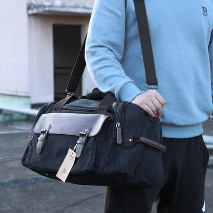 Large Canvas Duffle Bag Mens Women for Travel