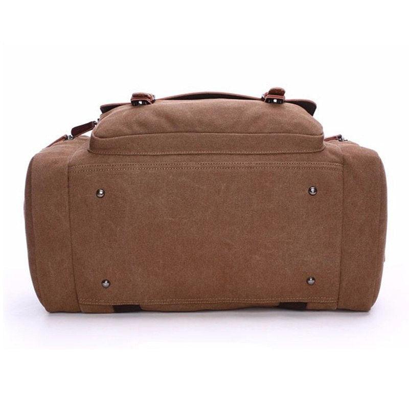 Large Canvas Duffle Bag Mens Women for Travel