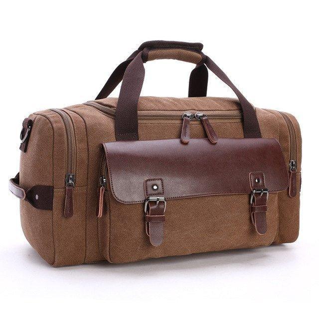 Large Canvas Duffle Bag Mens Women for Travel