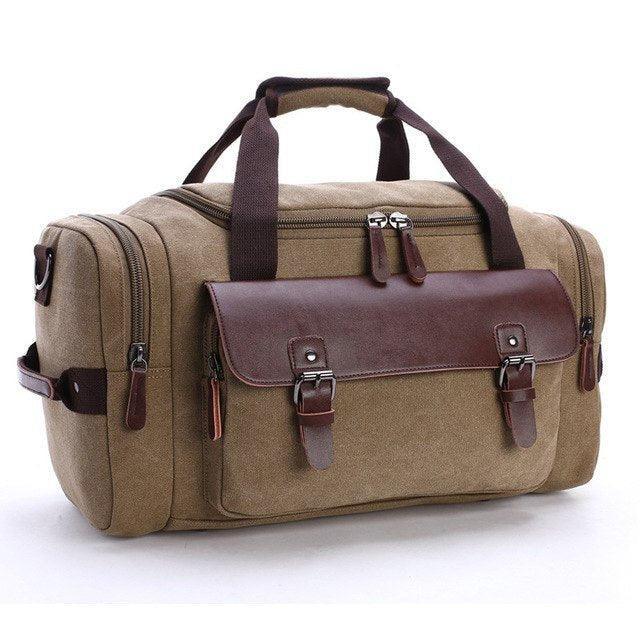 Large Canvas Duffle Bag Mens Women for Travel