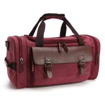 Large Canvas Duffle Bag Mens Women for Travel