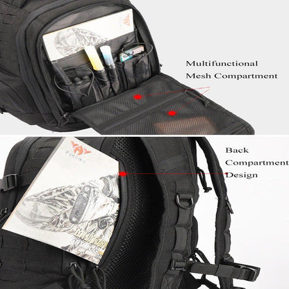 Large Molle Hiking Mountaineering Backpack
