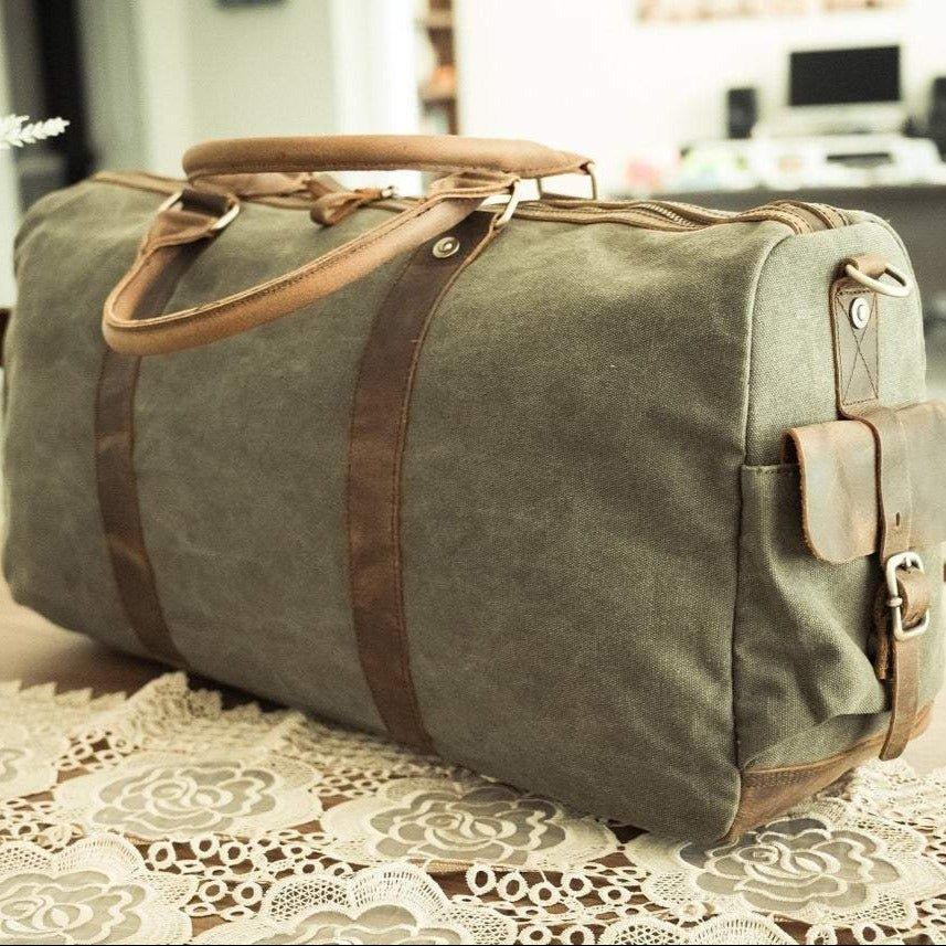 Large Duffle Bags Canvas Mens Travel Weekender