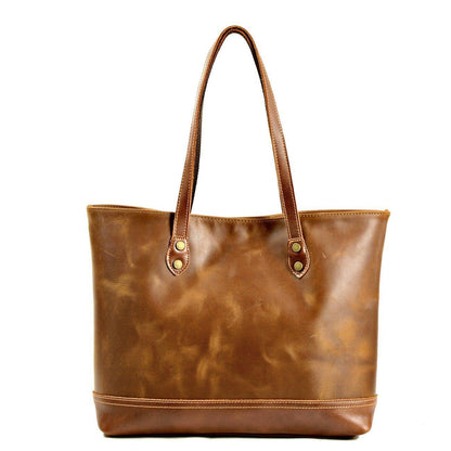 Woosir Large Shoulder Tote Leather Bag