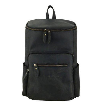 Woosir Leather Backpack Large Capacity for 15.6" Laptop