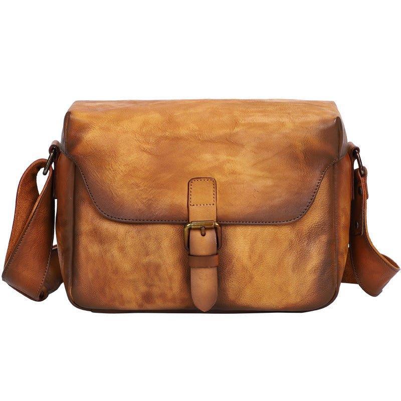 Woosir Leather Camera Bag Crossbody