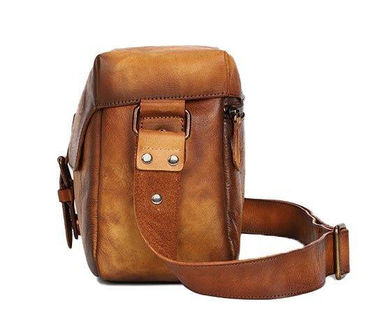 Woosir Leather Camera Bag Crossbody