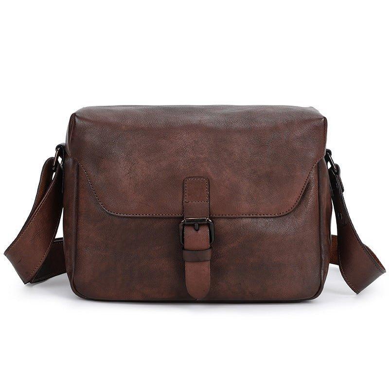 Woosir Leather Camera Bag Crossbody