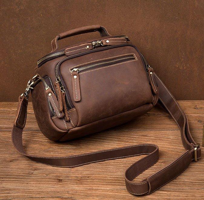 Woosir Leather Camera Shoulder Bag