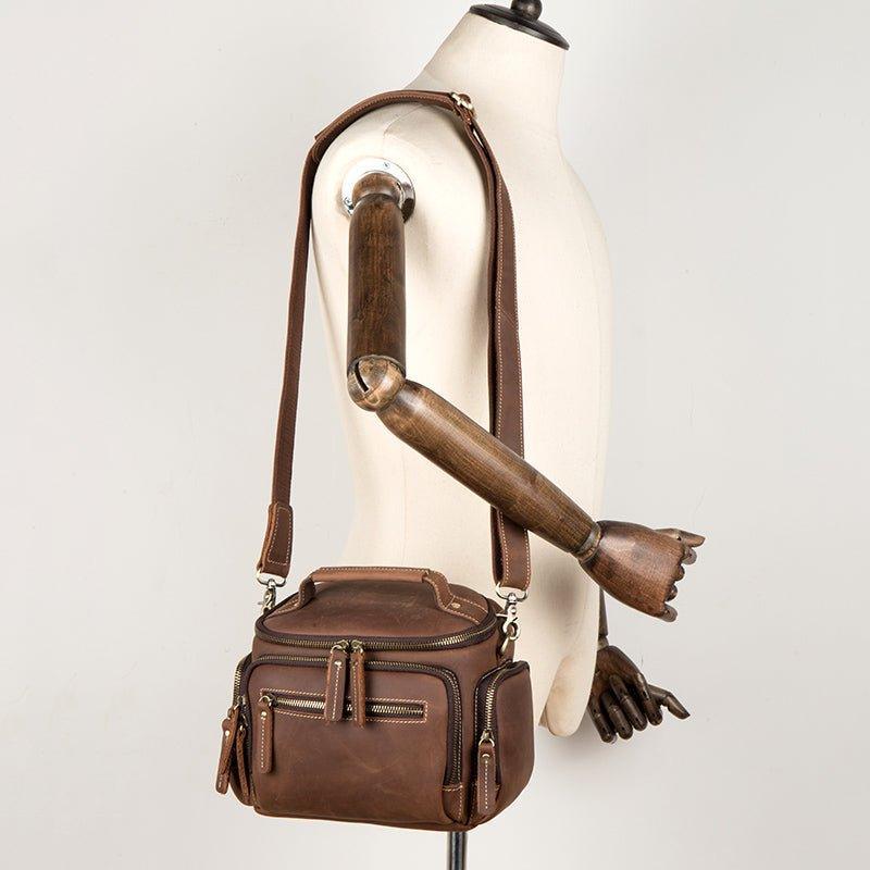 Woosir Leather Camera Shoulder Bag