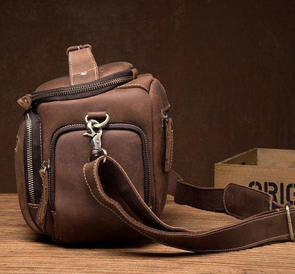 Woosir Leather Camera Shoulder Bag