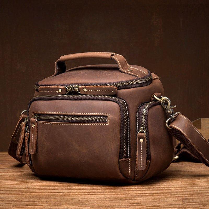 Woosir Leather Camera Shoulder Bag