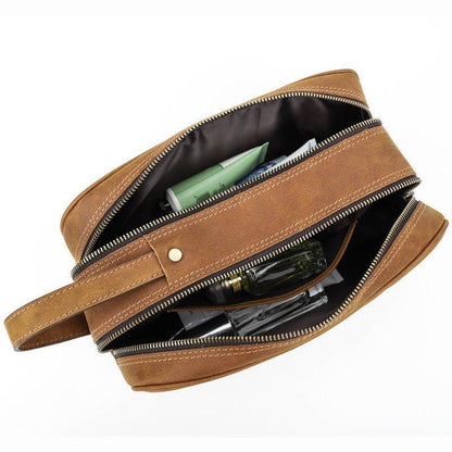 Woosir Leather Dopp Kit