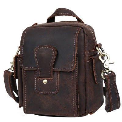 Woosir Leather Messenger Shoulder Bag Men