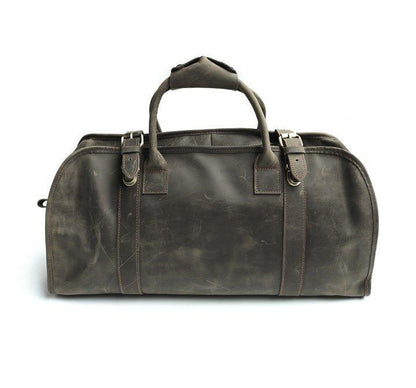 Leather Travel Bag Mens With Lock