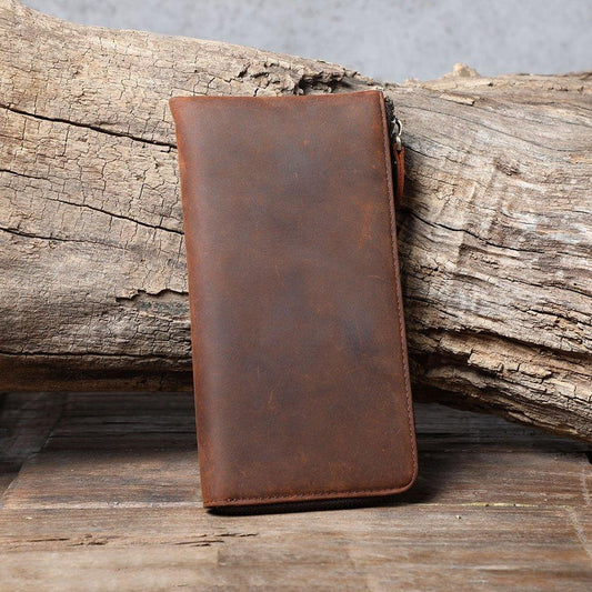 Woosir Leather Wallet Credit Card Holder Money Clip