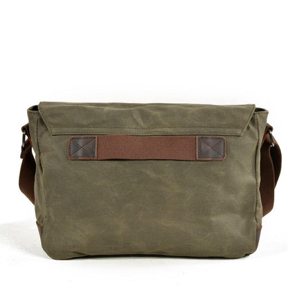 Canvas Mens Messenger Bag Crossbody