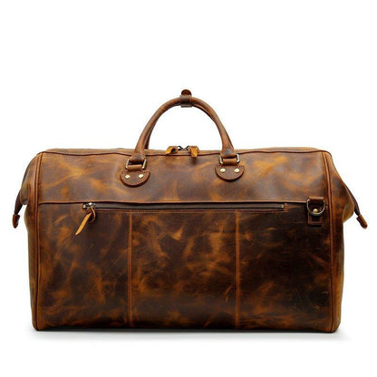 Woosir Men Large Leather Travel Bag