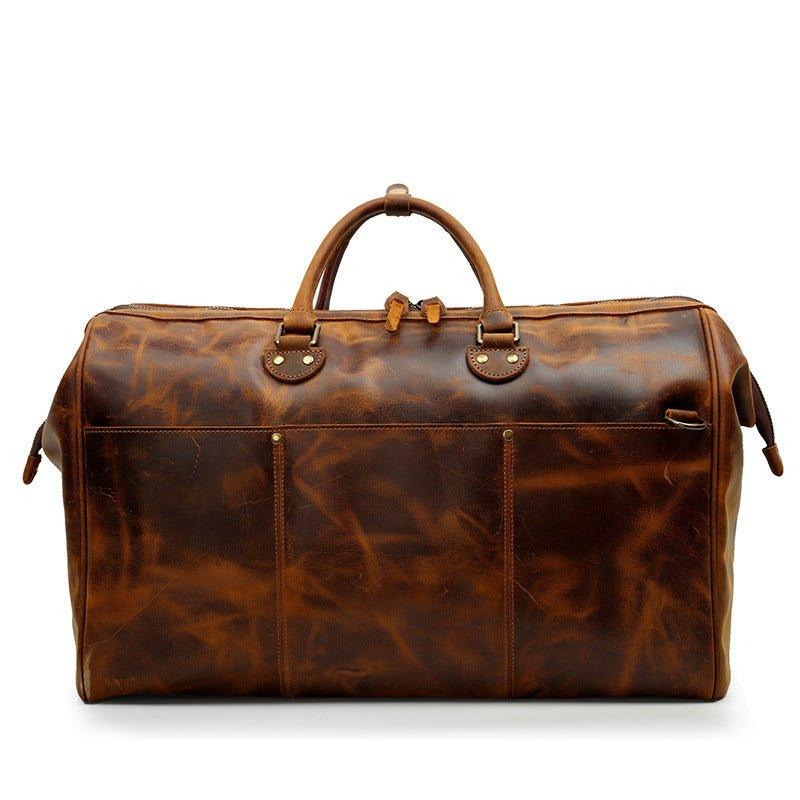 Woosir Men Large Leather Travel Bag