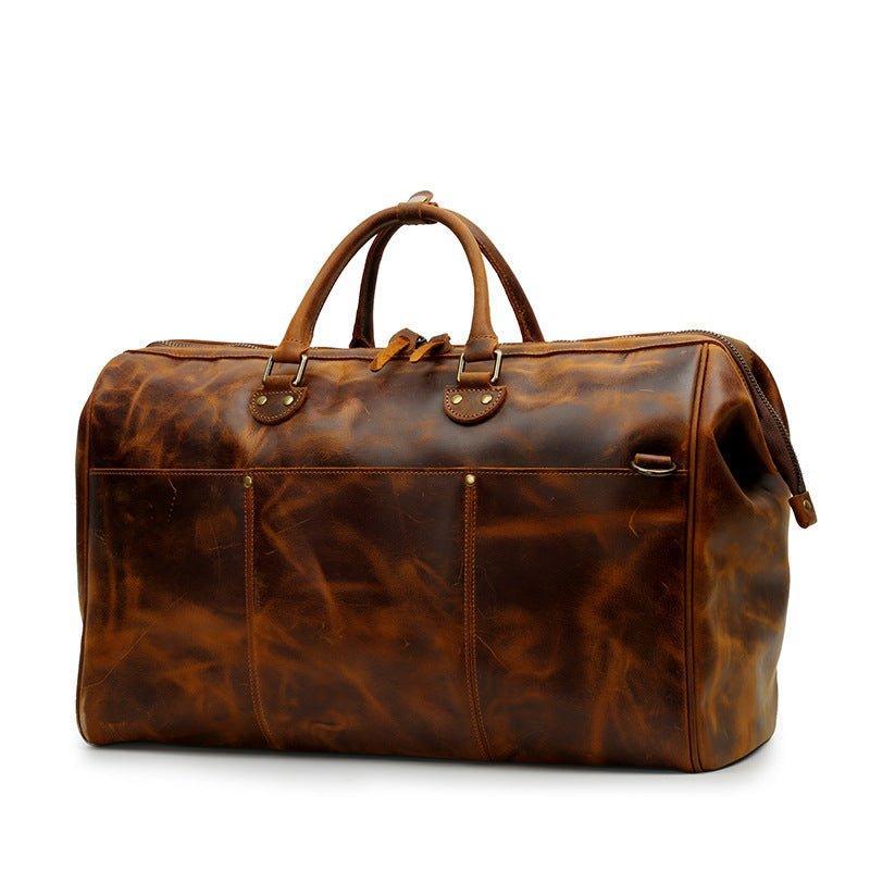 Woosir Men Large Leather Travel Bag