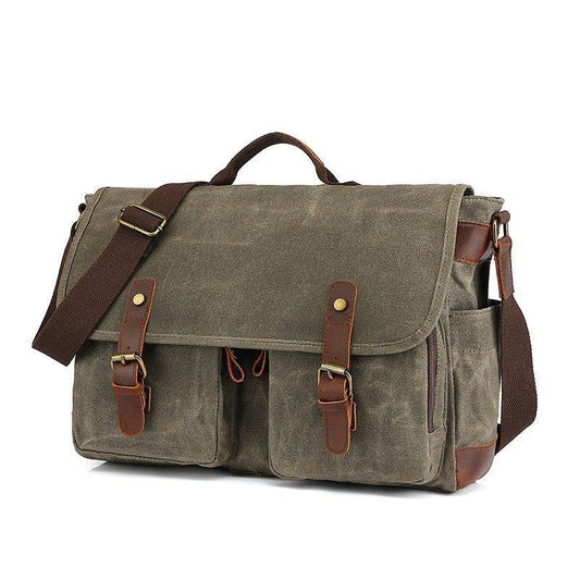 Woosir Mens Work Bag Messenger Fit Laptop 15.6"