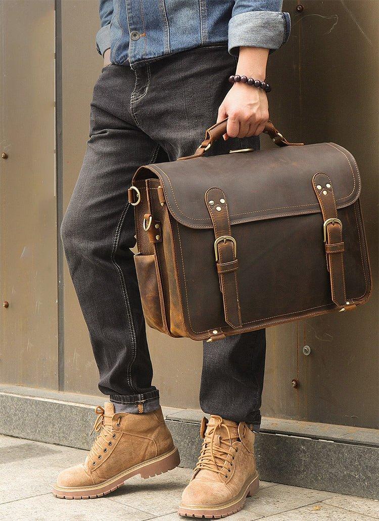 Woosir Mens Work Bags and Briefcases Backpack