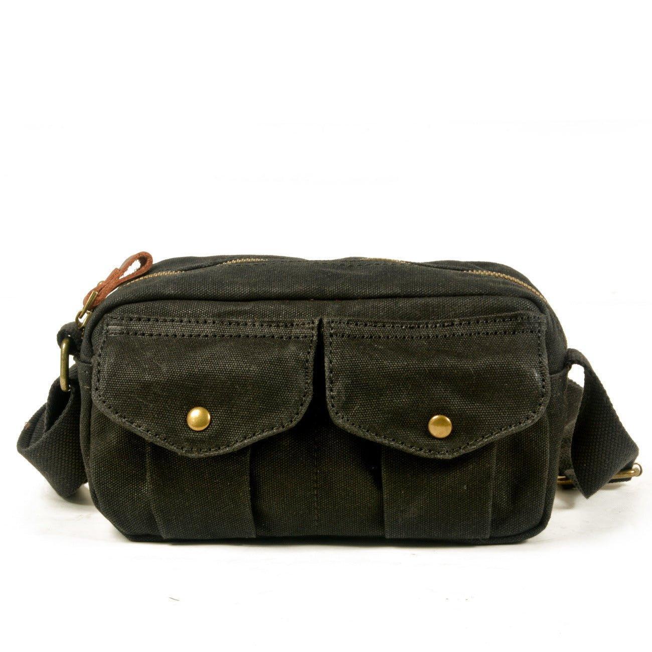 Small Messenger Bag Canvas Mens