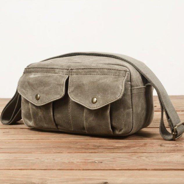 Small Messenger Bag Canvas Mens