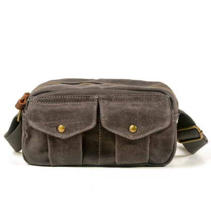 Small Messenger Bag Canvas Mens