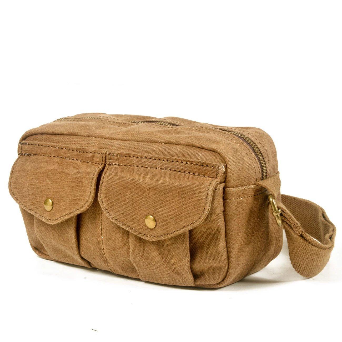 Small Messenger Bag Canvas Mens