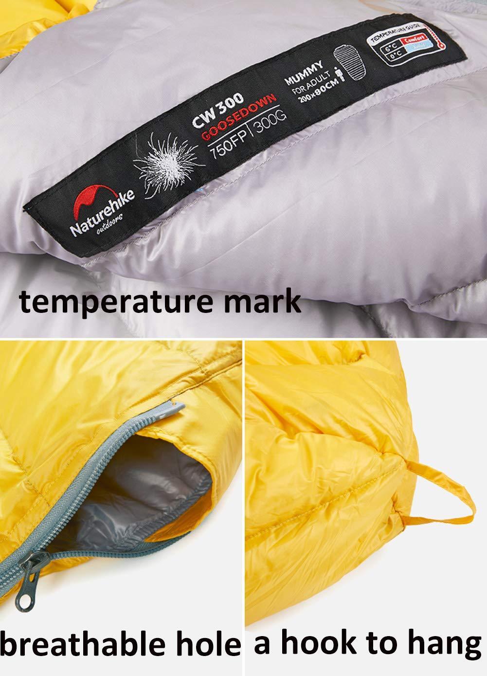 Woosir Mummy Sleeping Bag 0 Degree Goose Down