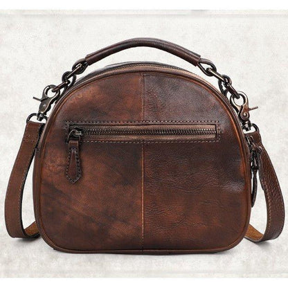 Woosir Oval Crossbody Bag Vintage Style