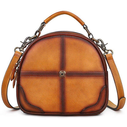 Woosir Oval Crossbody Bag Vintage Style