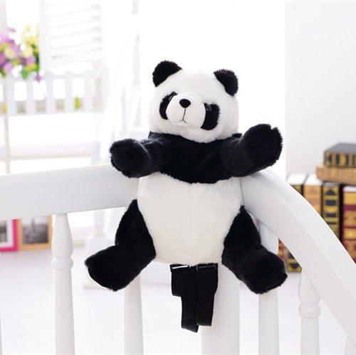 Woosir Panda Furry Shoulder Pack for Children