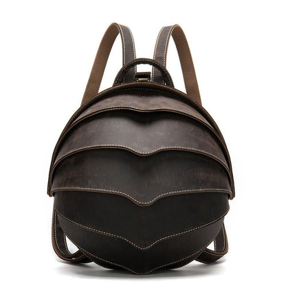 Pangolin Vintage Leather Backpack for Men