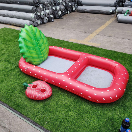 Woosir Pineapple and Strawberry Inflatable Pool Float