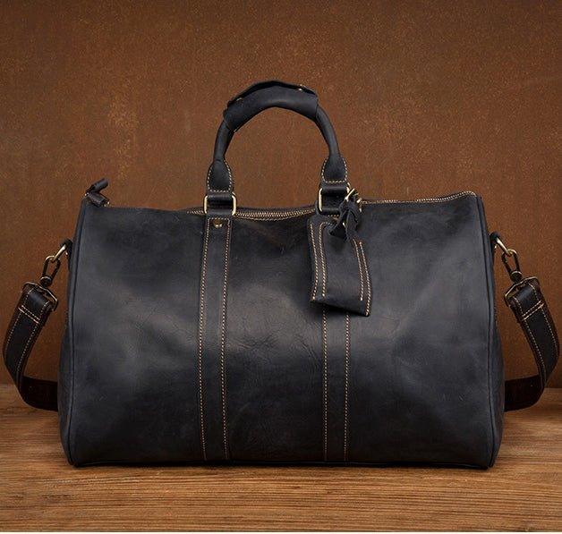 Real Leather Duffel Bags For Men 18 Inch