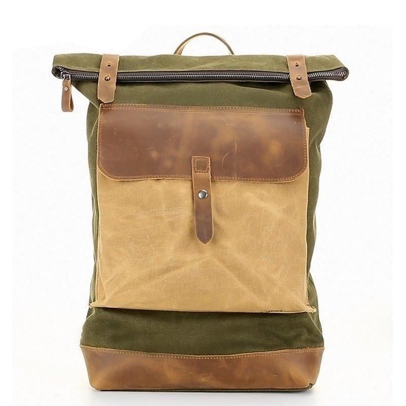 Rolltop Canvas Backpacks