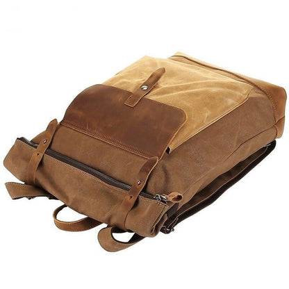 Rolltop Canvas Backpacks