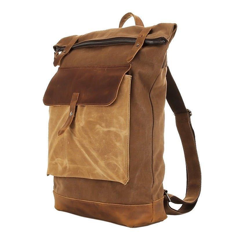 Rolltop Canvas Backpacks