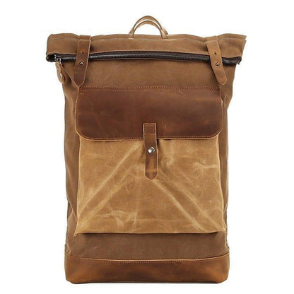 Rolltop Canvas Backpacks