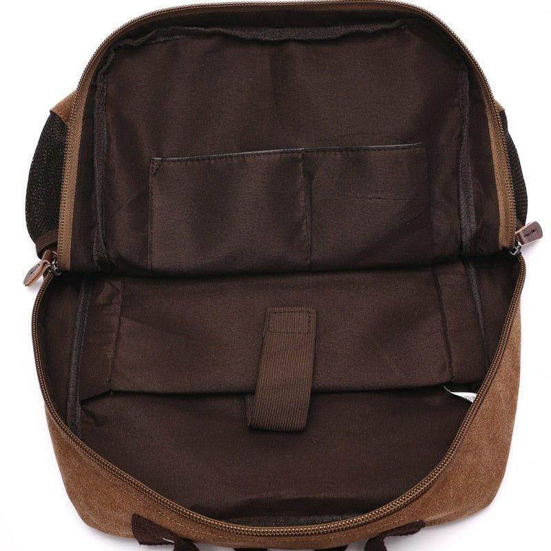 School Backpack Vintage Canvas Laptop Backpacks