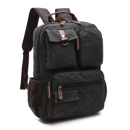 School Backpack Vintage Canvas Laptop Backpacks