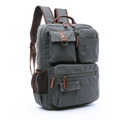 School Backpack Vintage Canvas Laptop Backpacks