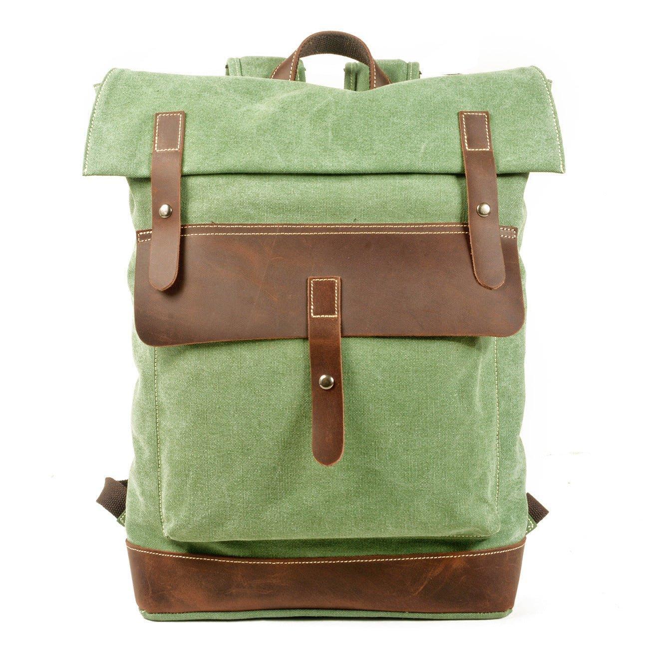 Vintage Backpack Canvas College Backpacks