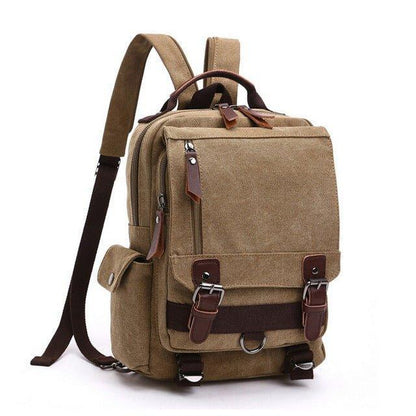 Vintage Canvas Messenger Sling Bag