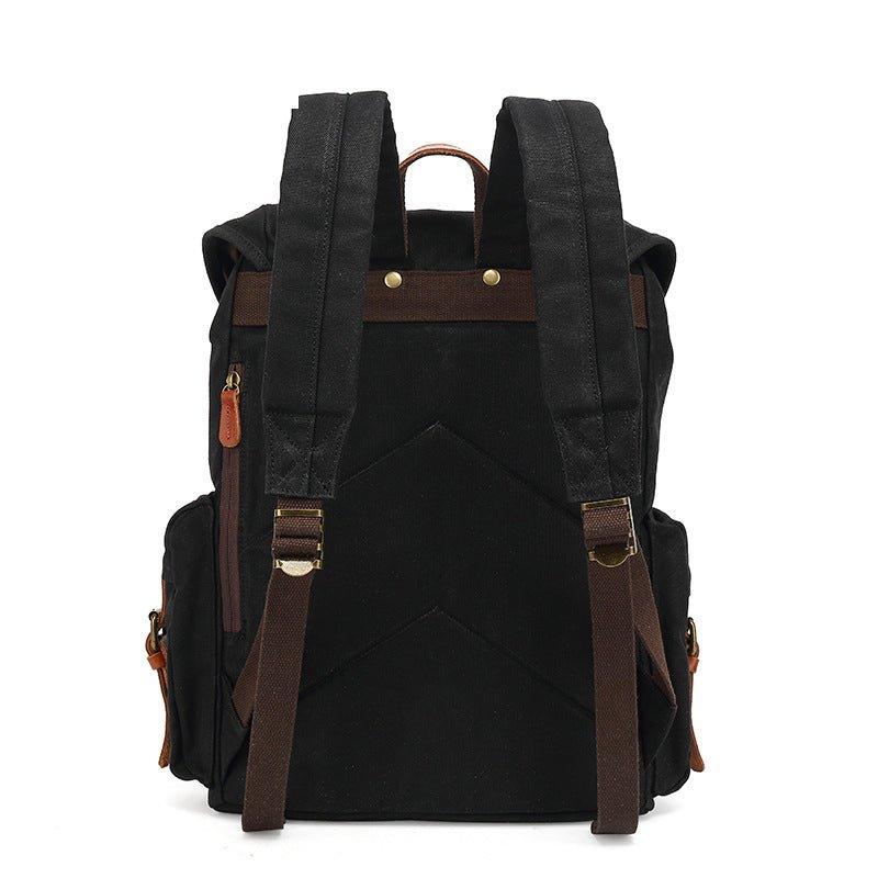 Vintage Wax Canvas Rucksack Backpack