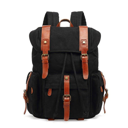 Vintage Wax Canvas Rucksack Backpack