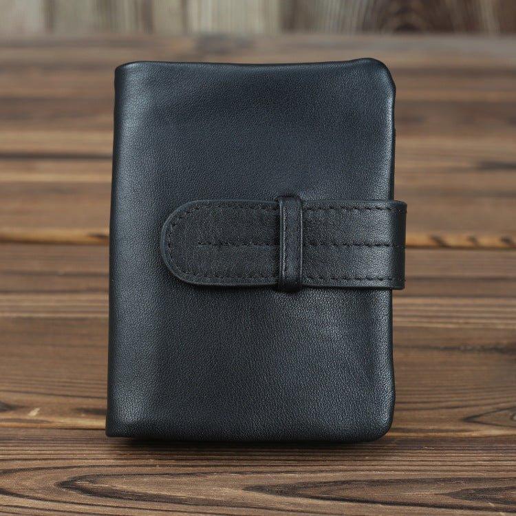 Woosir Vintage Cowhide Brushed Leather Wallet