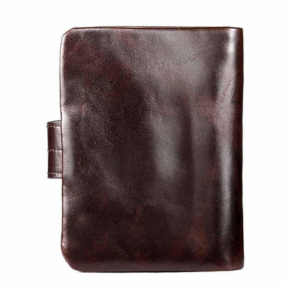 Woosir Vintage Cowhide Brushed Leather Wallet